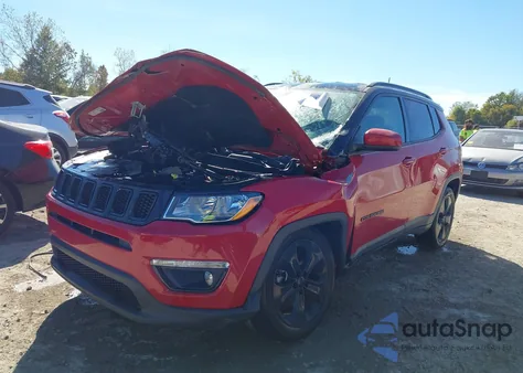 2021 Jeep Compass Altitude 4X4 из США, поврежденный, VIN 3C4NJDBB5MT527212